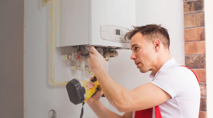 Local tankless water heater installation in McDonald, TN